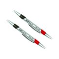 J.R. Moon Pencil Co Swirl Ink Pens, Red/Black Combo, PK24 JRMP89